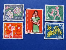 PJ Serie 1962 "50 Jahre PJ-Marken" postfrisch **