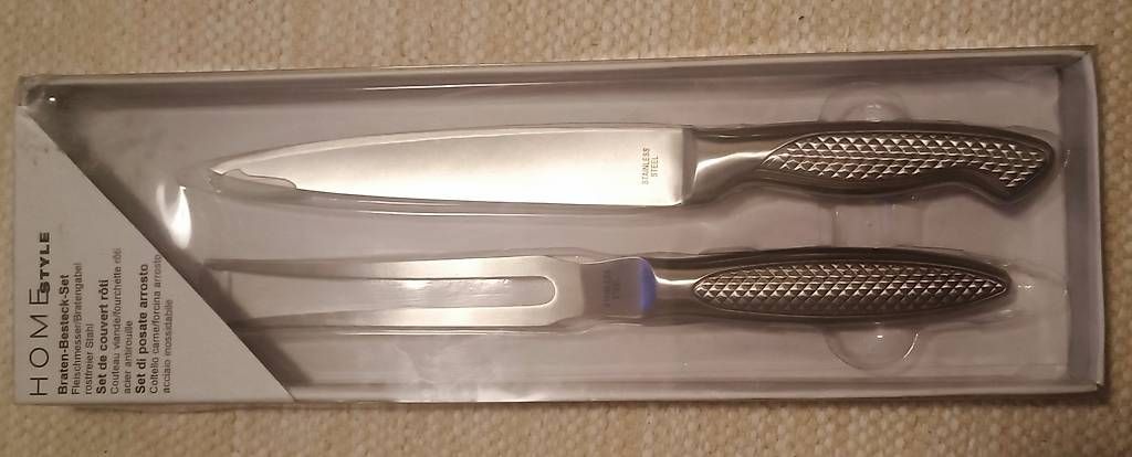 Bestecksets: Fleischbesteck-Set HOME STYLE (2-teilig) – Gebraucht aus Bern von sv-trade