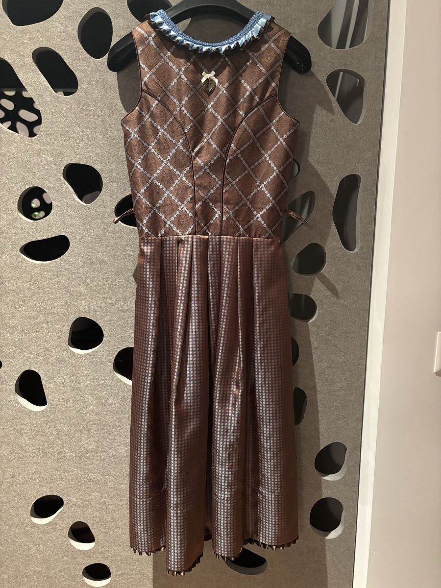 Vestiti: Dirndl Gr. 34 Braun/Blau von Alpenherz – Usato da Bottighofen venduto da lwa_11686 4