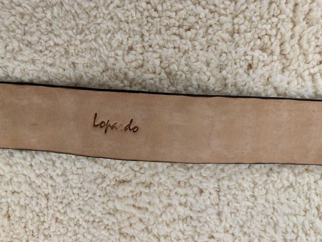 Cinture: Lopardo leather belt – Usato da Dallenwil venduto da ZD2019 5