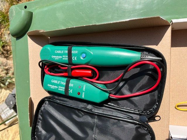 Mesurer: Cable Tracker / elektronisches Messgerät / Kabelsuchgerät – Neuf avec emballage d'origine à Hersberg par Jeep56 1