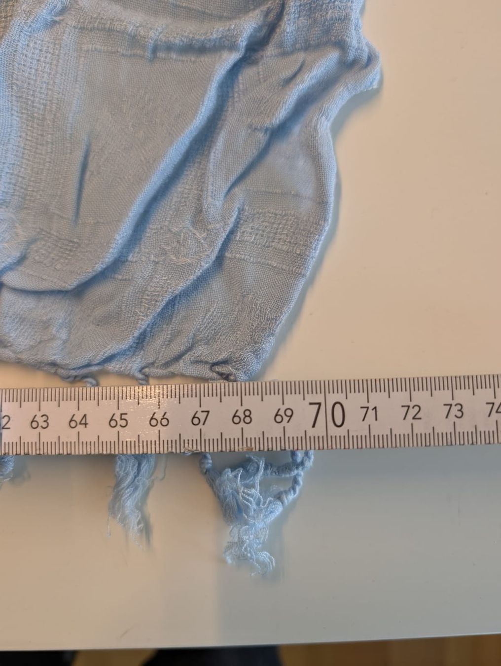 Foulard & Sciarpe: Schal "Blau", ca 68 x 168 cm – Usato da Zweisimmen venduto da Mousie 1