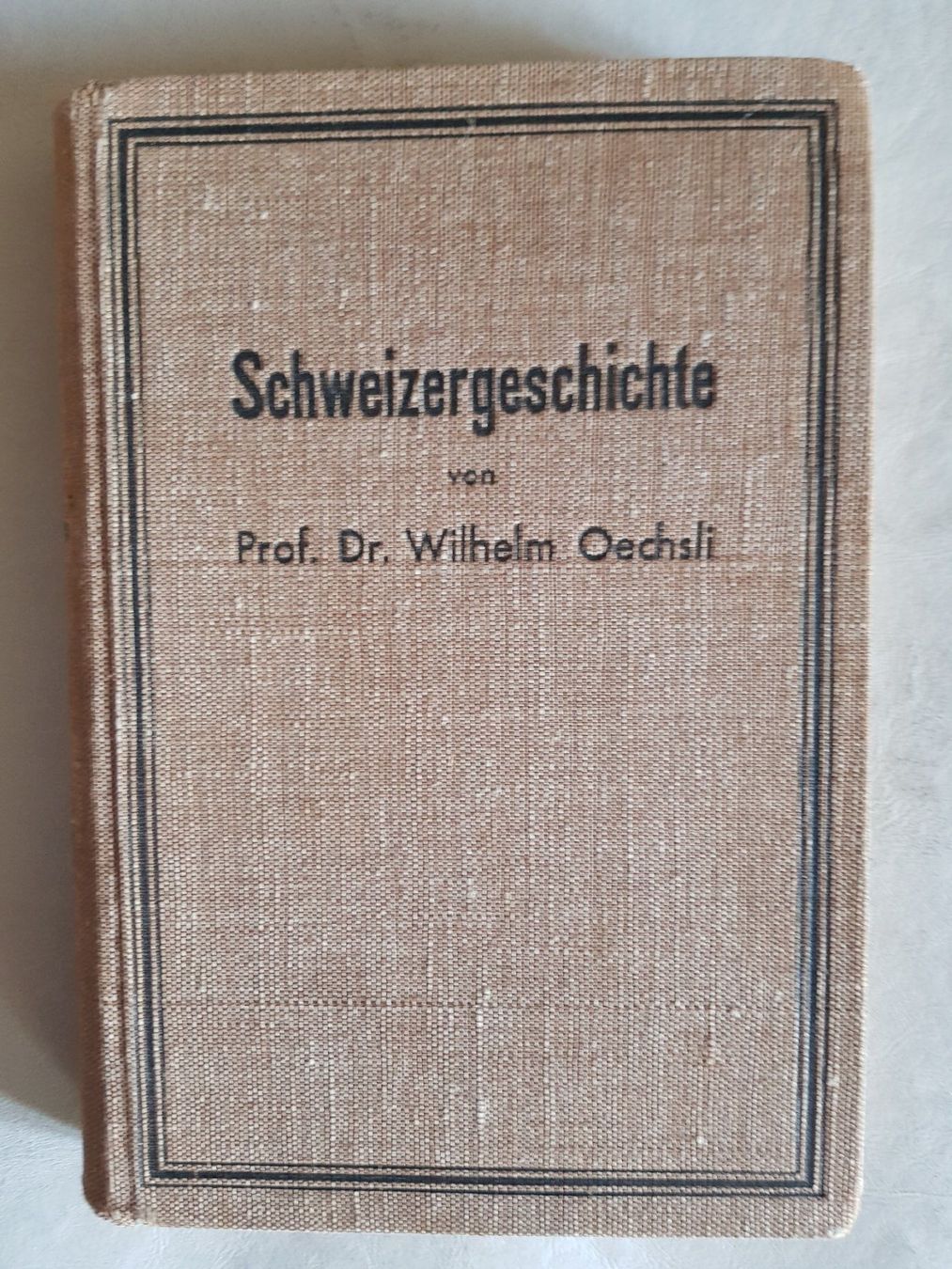Libri: Schweizer Geschichte von Prof. Dr. Wilhelm Oechsli - 1933 – Usato da Walterswil BE venduto da Lonitti