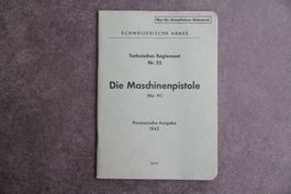 Maschinenpistole Mp 41, Tech. Reglement T 23