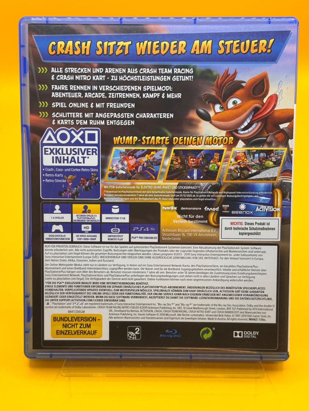 Sony Spiele: Crash Team Racing Nitro-Fueled (CTR) PS4 – Gebraucht aus Oberwil b. Zug von silver2024 1