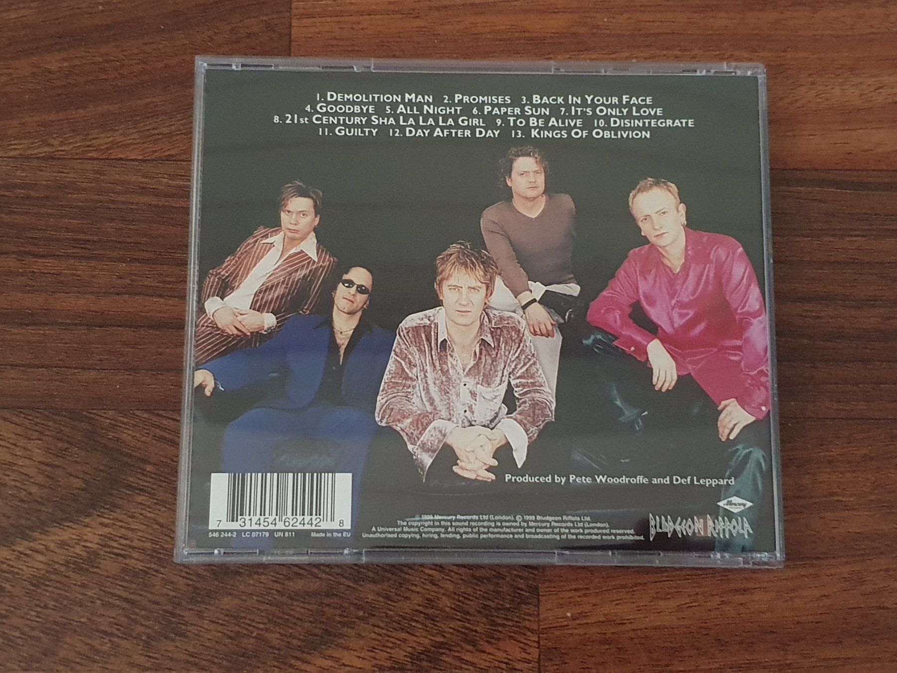 CD: Def Leppard - Euphoria - CD 1999 – Usato da Auenstein venduto da Trilos 1