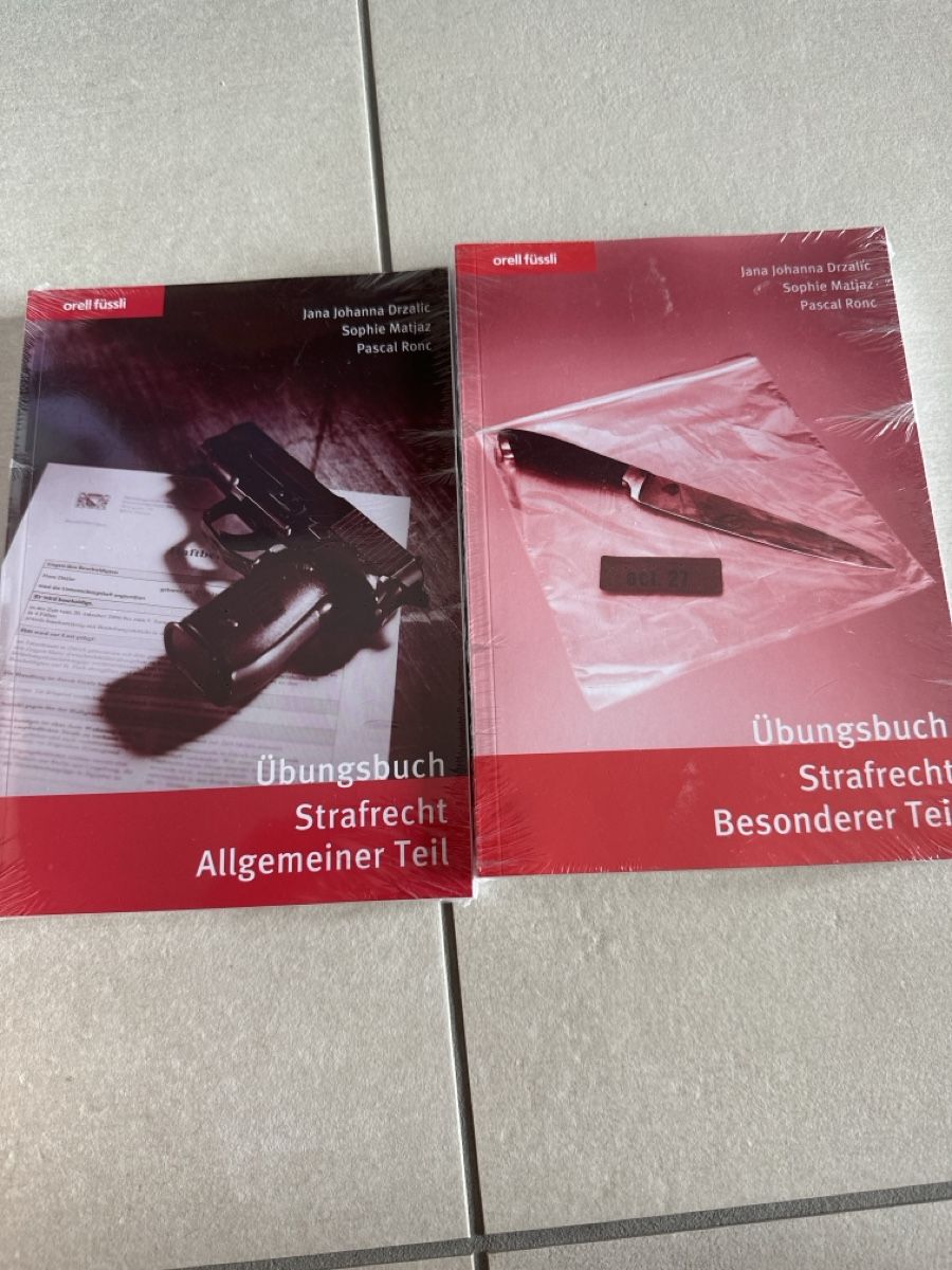 Livres: Übungsbuch Strafrecht Allgemeiner & Besonderer Teil – Neuf avec emballage d'origine à Glattpark(Opfikon) par ZHINCITY