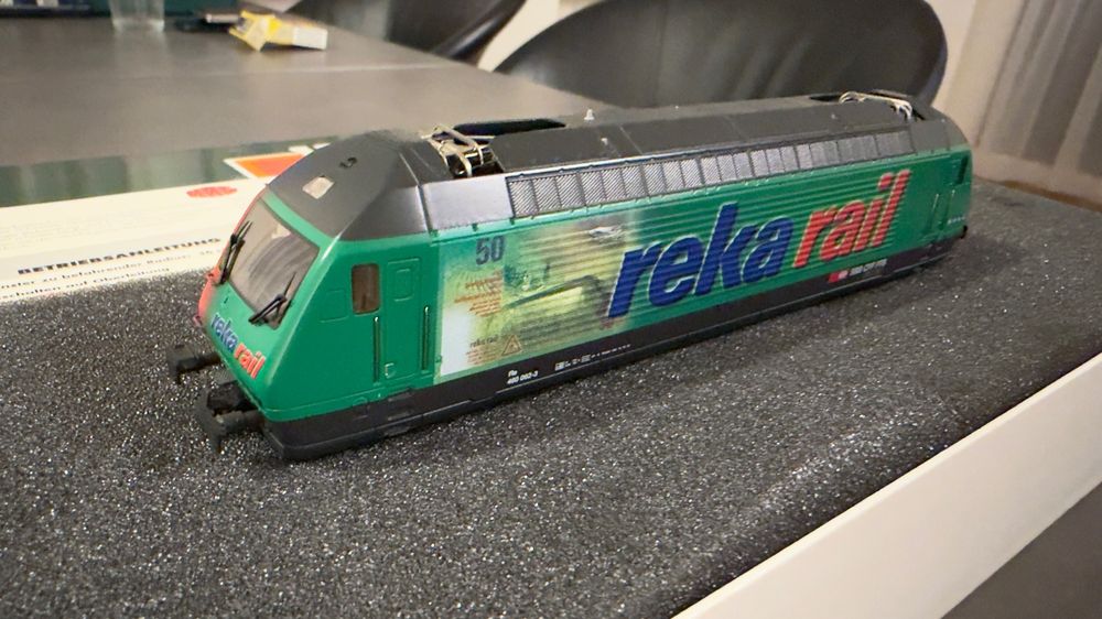 HAG Re 460 reka rail H0 / AC / Digital in OVP (Neu (gemäss Beschreibung ...