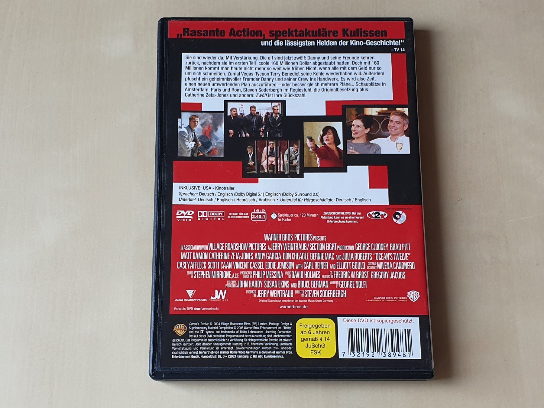 Alle DVDs: Ocean's Twelve – Gebraucht aus Stansstad von collectorsshop 1