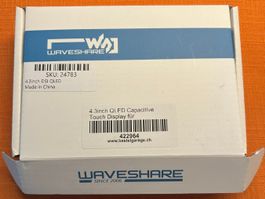 Waveshare 4.3" DSI QLED Touch Display – neu / unbenutzt