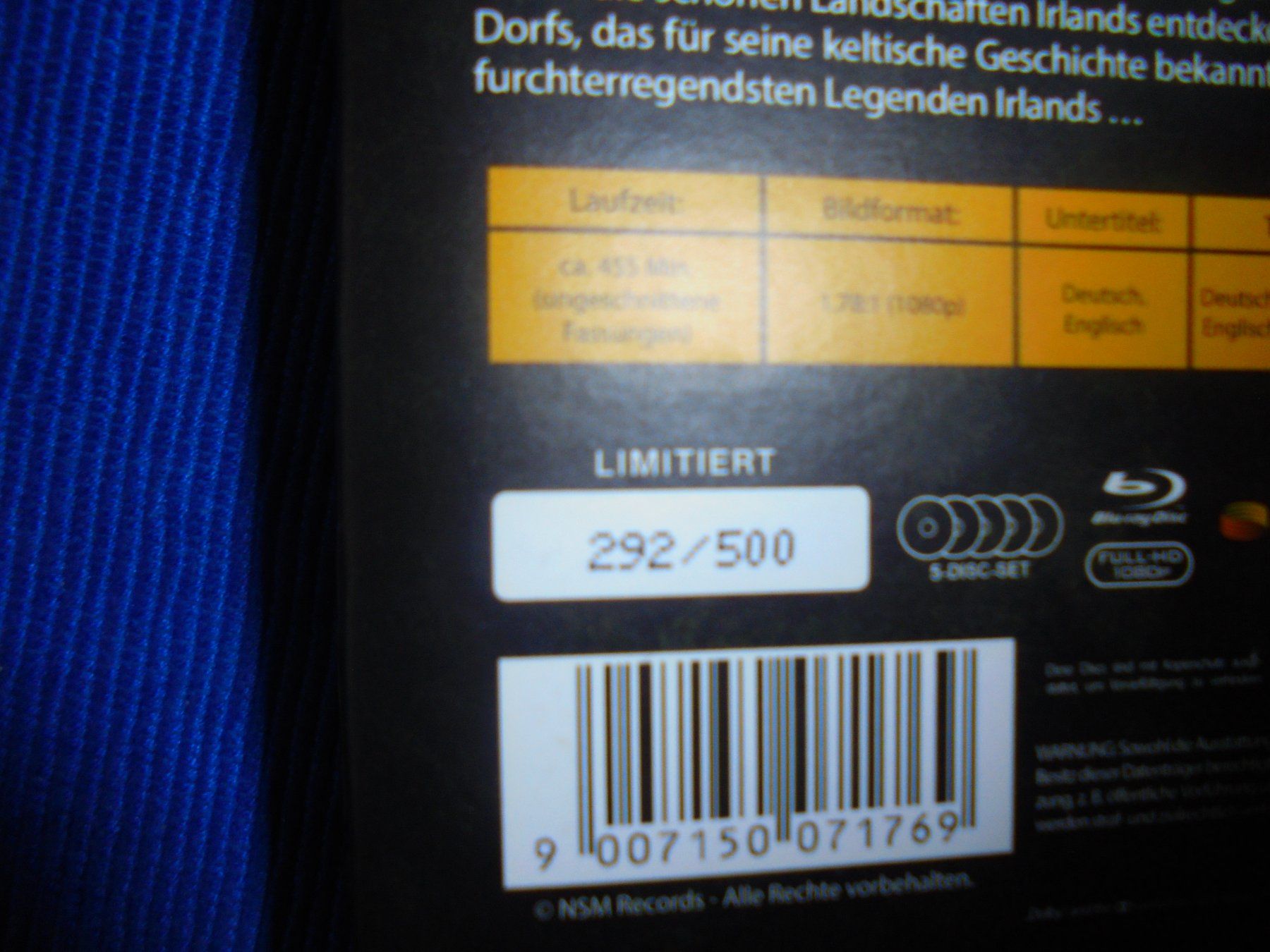 Alle DVDs: Leprechaun Coll. /watt. 5 DISC blu-ray /LIm. 292/500 – Neu (gemäss Beschreibung) aus Wattenwil von Firebird1 3