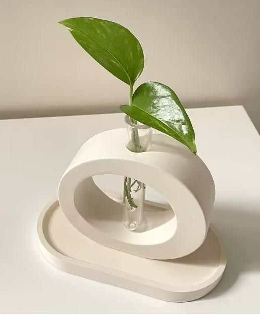 Kit bricolage: Giessform aus Silikon Vase/Stabkerzenhalter – Usato da Frauenkappelen venduto da 77Adi 3