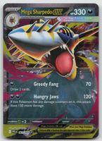 Pokemon Mega Sharpedo ex 061/094 EN 2025