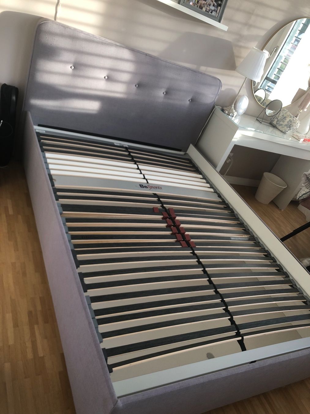 Letti: Polsterbett mit Lattenrost 140/200 – Usato da Heerbrugg venduto da hel_xc85 6