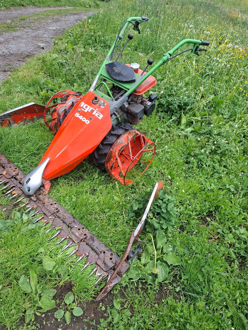 Agria Tutte le macchine: Agria 5400 mit Robin Motor – Usato da Isenthal venduto da sefua 1