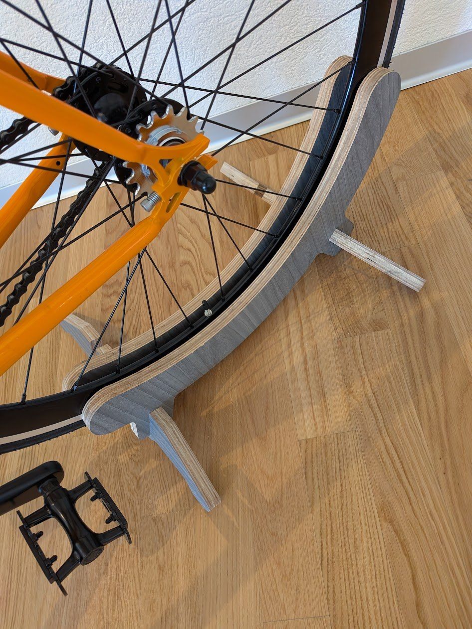 Cavalletti per biciclette: Fahrradständer Holz – Nuovo e nell'imballaggio originale da Rothrist venduto da RadaarUrbanCycling 3