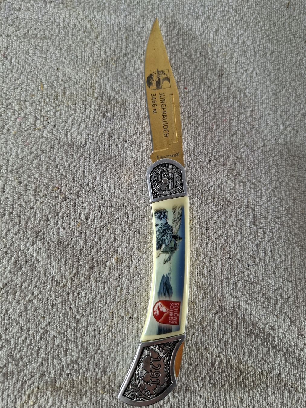 Accessori: Falkner Sammlermesser, Jungfraujoch – Nuovo (secondo la descrizione) da Grindelwald venduto da carro5 1