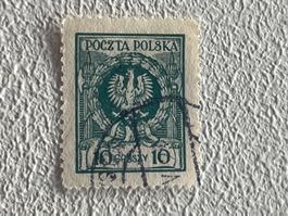 Polen Briefmarke