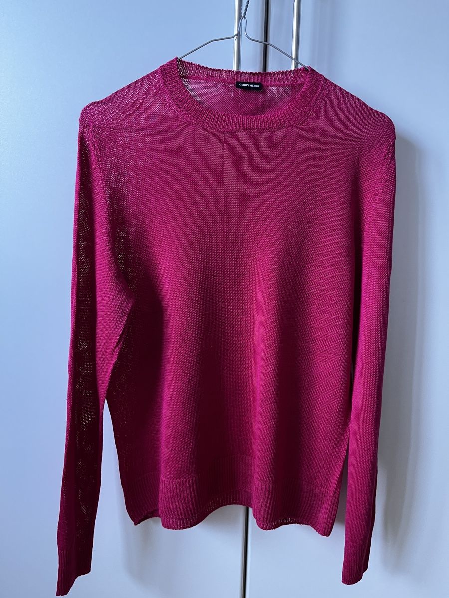 Gerry Weber Maglioni & Felpe: Gerry Weber, Leinenpullover, Gr. S, pink – Usato da Zürich venduto da Kleanthy