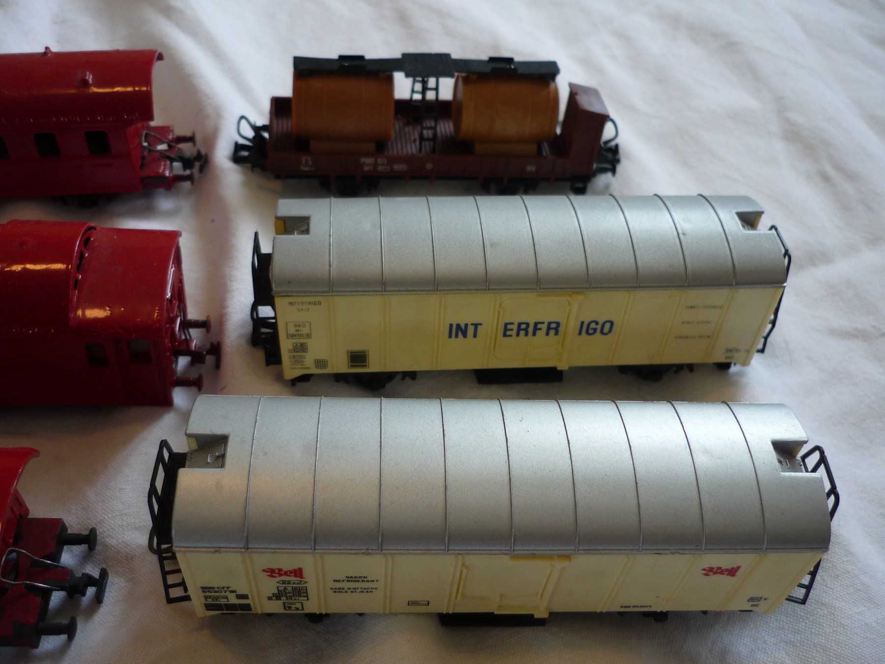 Lima Modellini di ferrovie: 12x Modelbahn - Eisenbahn Lok Zug - Lima - Konvolut – Usato da Beringen venduto da Flatretriever 4