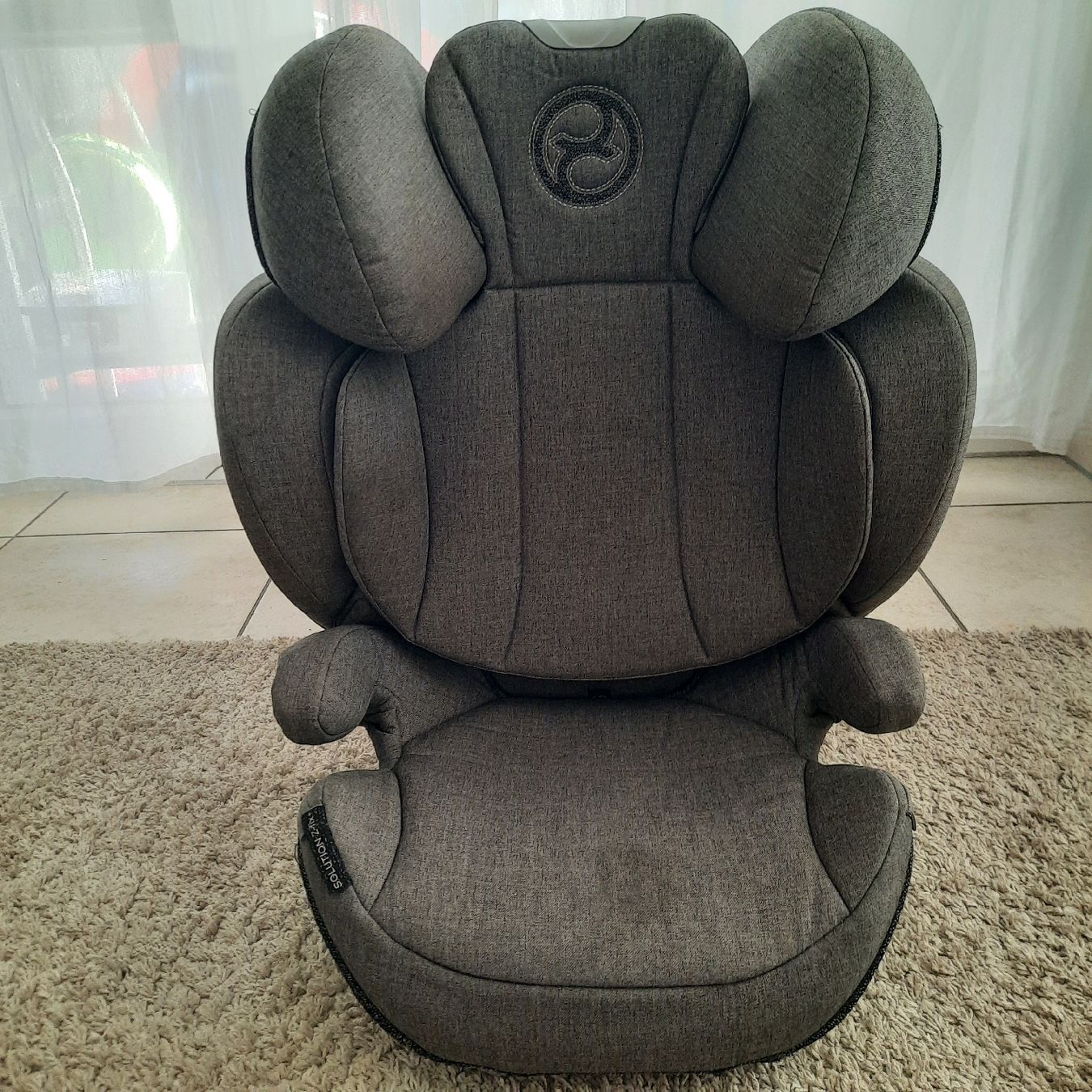 Cybex Seggiolini per auto: Cybex Solution Z-fix Gr. 2/3 15-36kg Kindersitz grau – Usato da Niederbuchsiten venduto da Cheasily 6