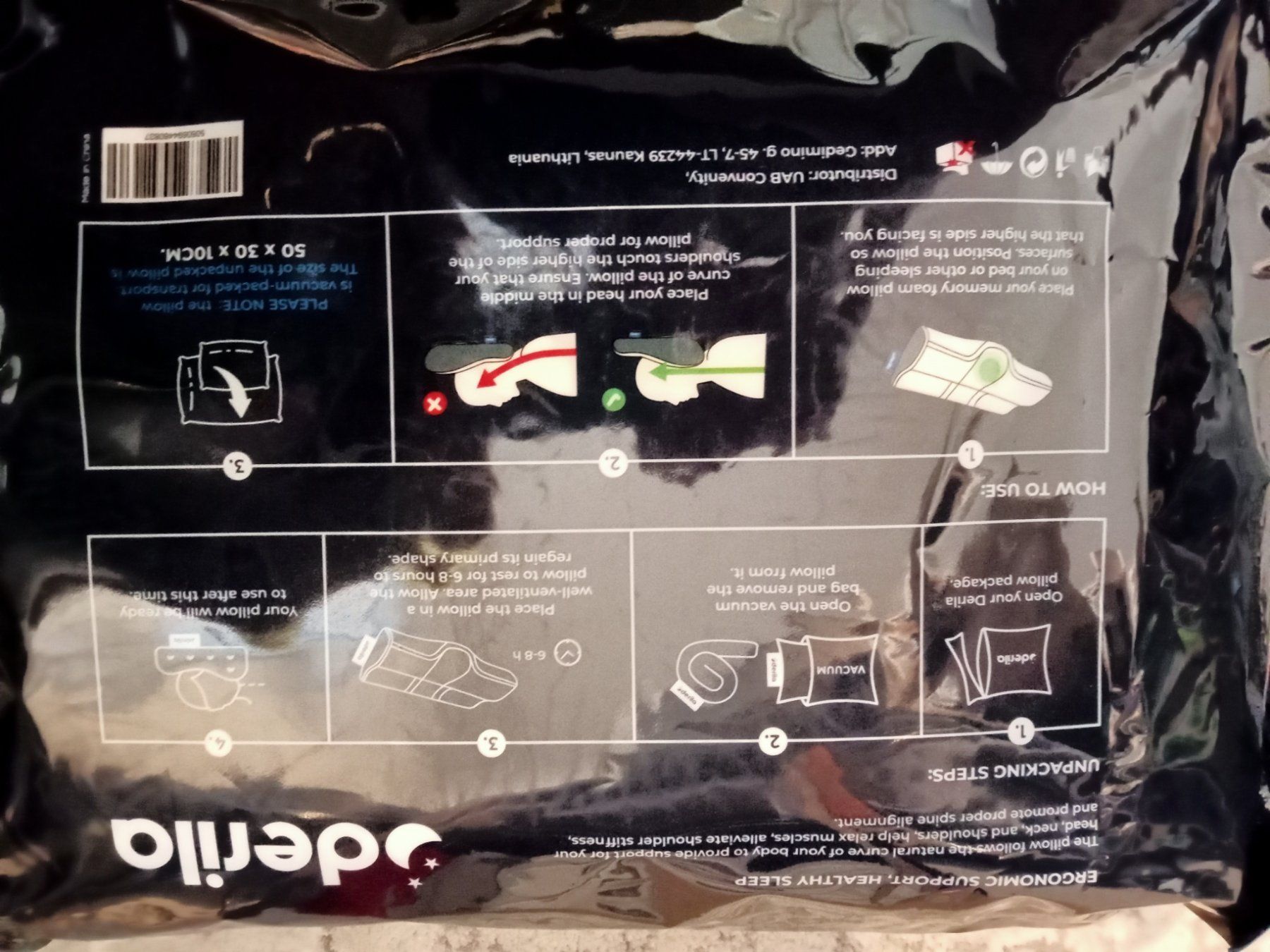Kissen: Marke Derila, Kopfkissen – Neu und originalverpackt aus zürich von Bsp1 1