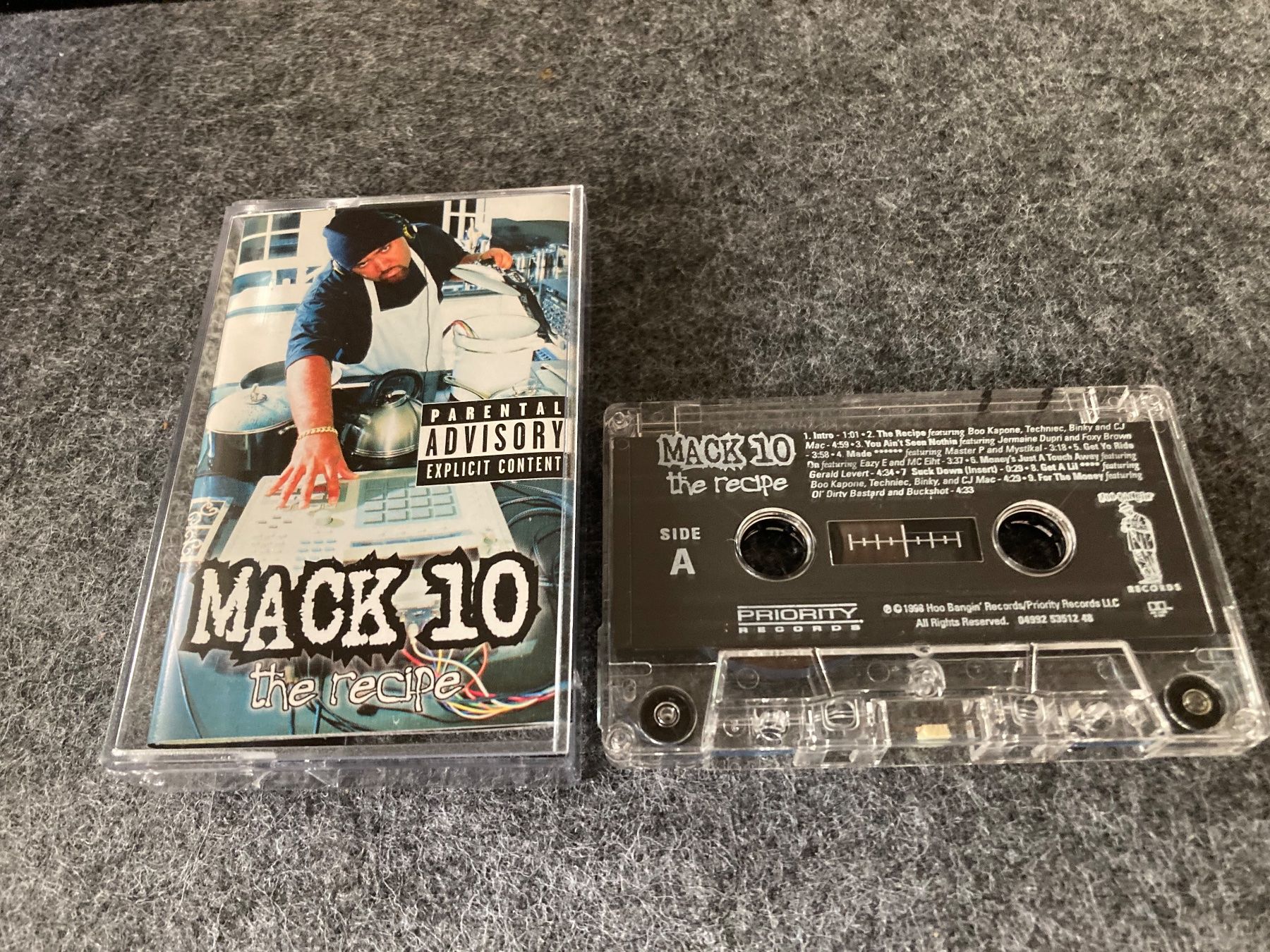 Musicassette: Mack 10 - The Recipe (MC) – Usato da Fribourg venduto da Karushi 3