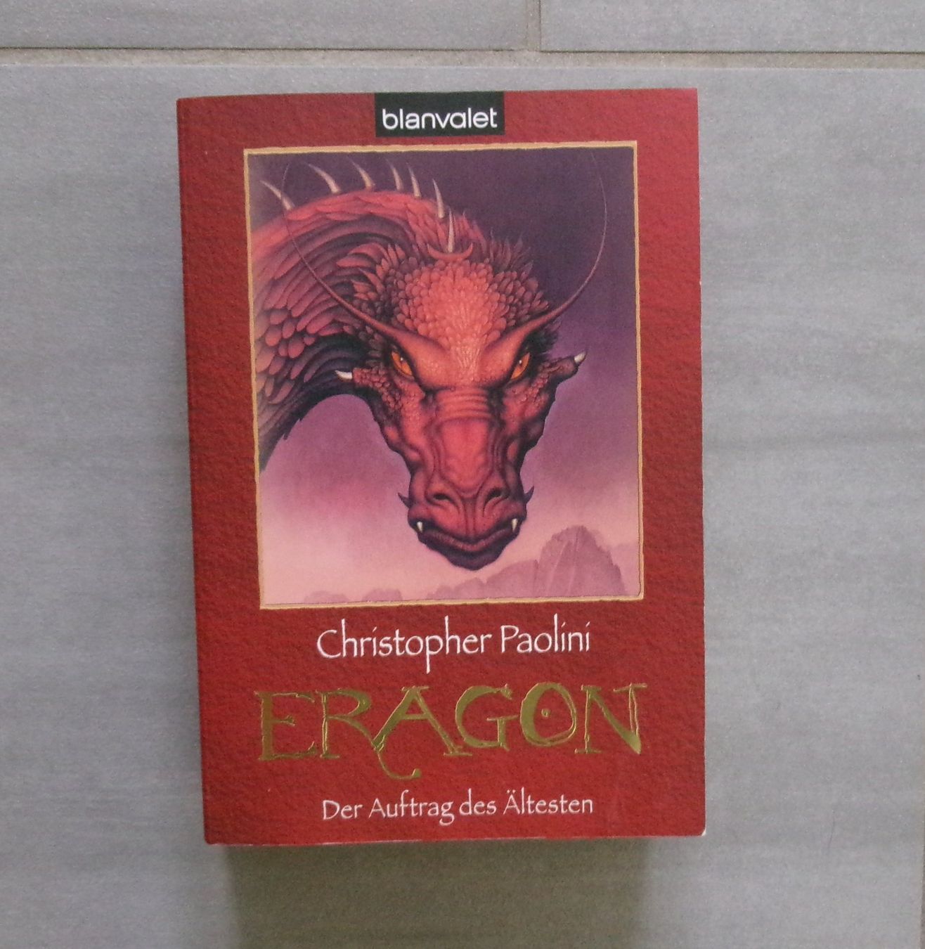 Bücher: Paolini Christopher - ERAGON - Der Auftrag des Aeltesten – Gebraucht aus Schaffhausen von buecherlaus-fantasy