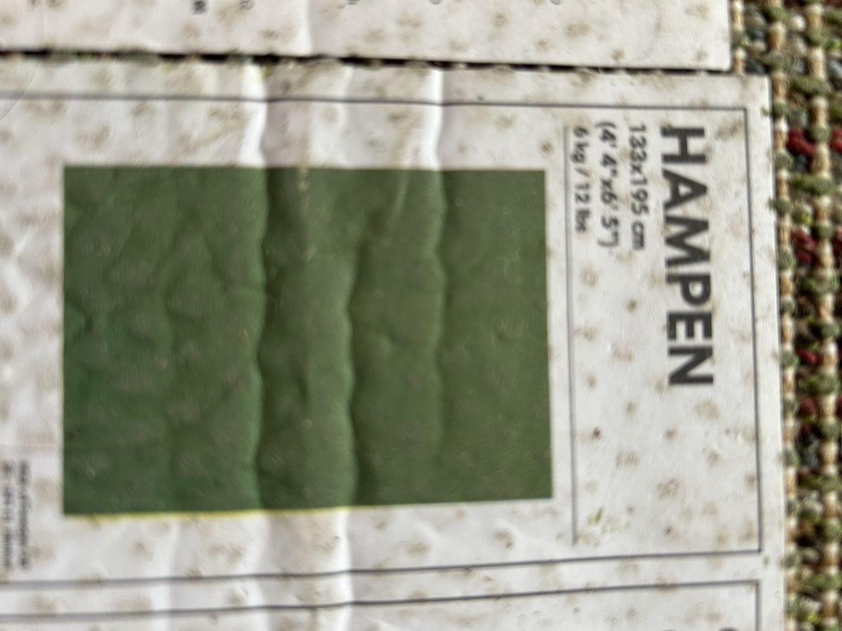 Ikea Tappeti: Forrest green carpet / rug – Usato da Staufen venduto da nat_dvf6 2
