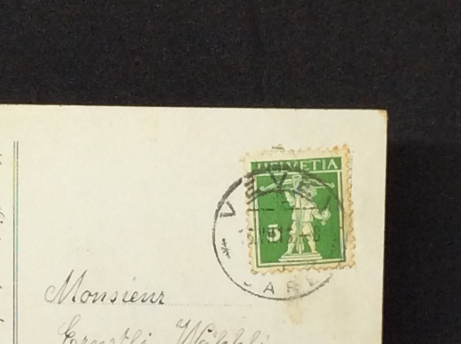 Cartoline postali: Vevey. Le nouveau Quai – Usato da Widnau venduto da Brusi9 1