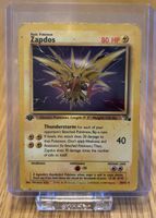 Pokémon Zapdos 30/62 1st Edition Fossil 1999 WOTC Rare