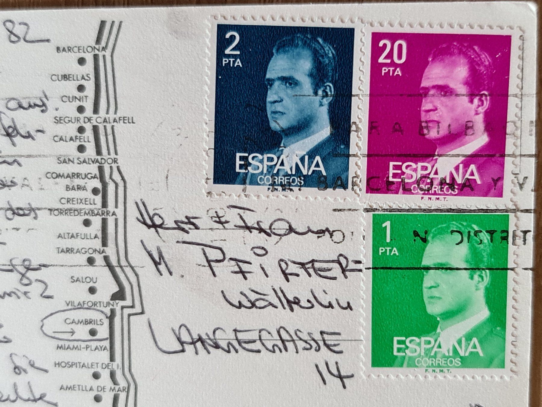 Cartes postales: Ansichtskarte Tarragona Spanien – D'occasion à Dintikon par Vexi 1