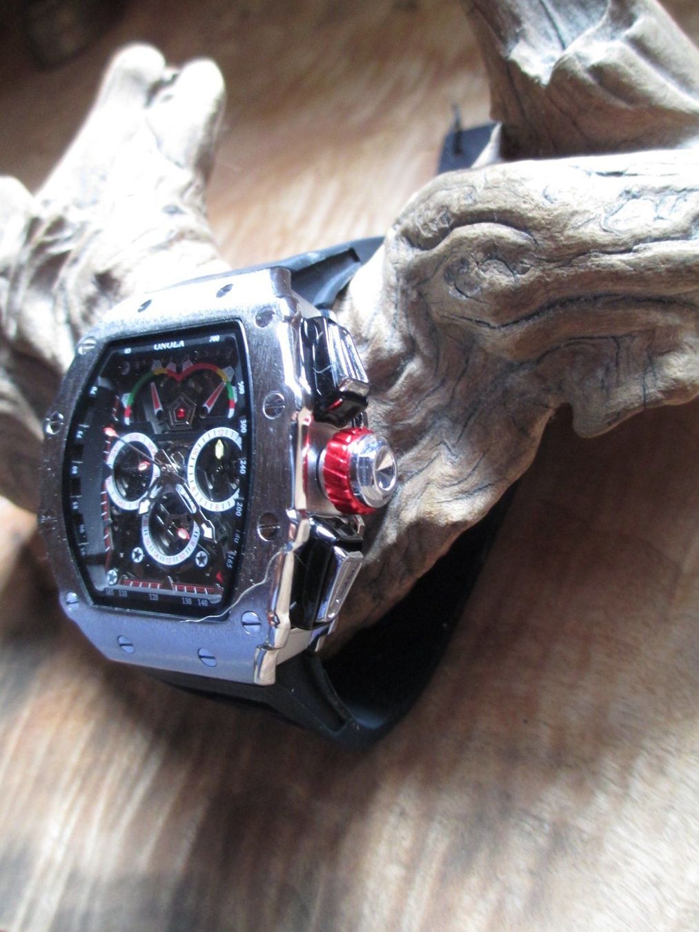 Uhren: Uhr Tonneau Automatik. – Neu (gemäss Beschreibung) aus La Heutte von franco029 1