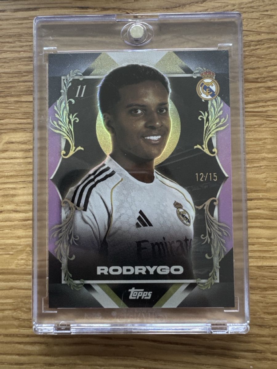 Topps Carte collezionabili: 12/15 Rodrygo Topps Los Blancos – Nuovo (secondo la descrizione) da Oberkirch LU venduto da nic.cards21