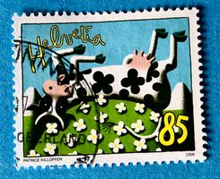 Nr.1198 Kuh auf Rücken GESTEMPELT Sondermarken 2006  