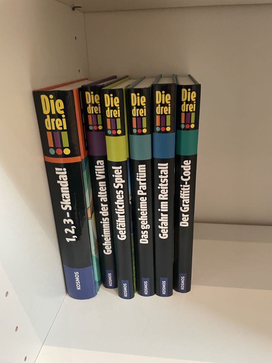 Bücher: Die drei !!! 6 Stck – Gebraucht aus Tägerig von Maike4180