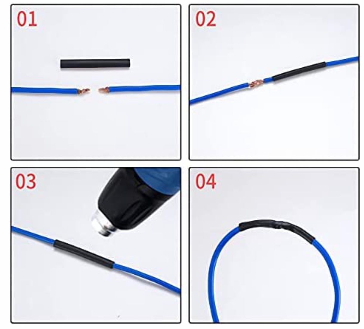 Componenti elettronici: Kit tubes thermorétractables, 580 pièces – Usato da Zug venduto da OrturMullerMac 2
