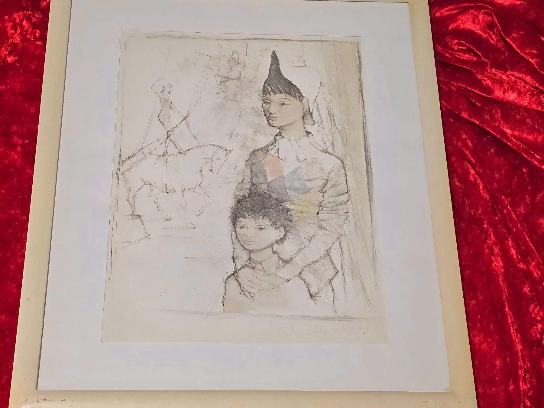 Grafica & Litografie: Otto Bachmann. Original-Lithografie. Handsigniert&datiert – Usato da Reinach BL venduto da Pendling 6