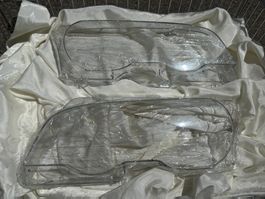 Klare Ersatzscheinwerfergläser für BMW 3er (E46) Modelle NEU