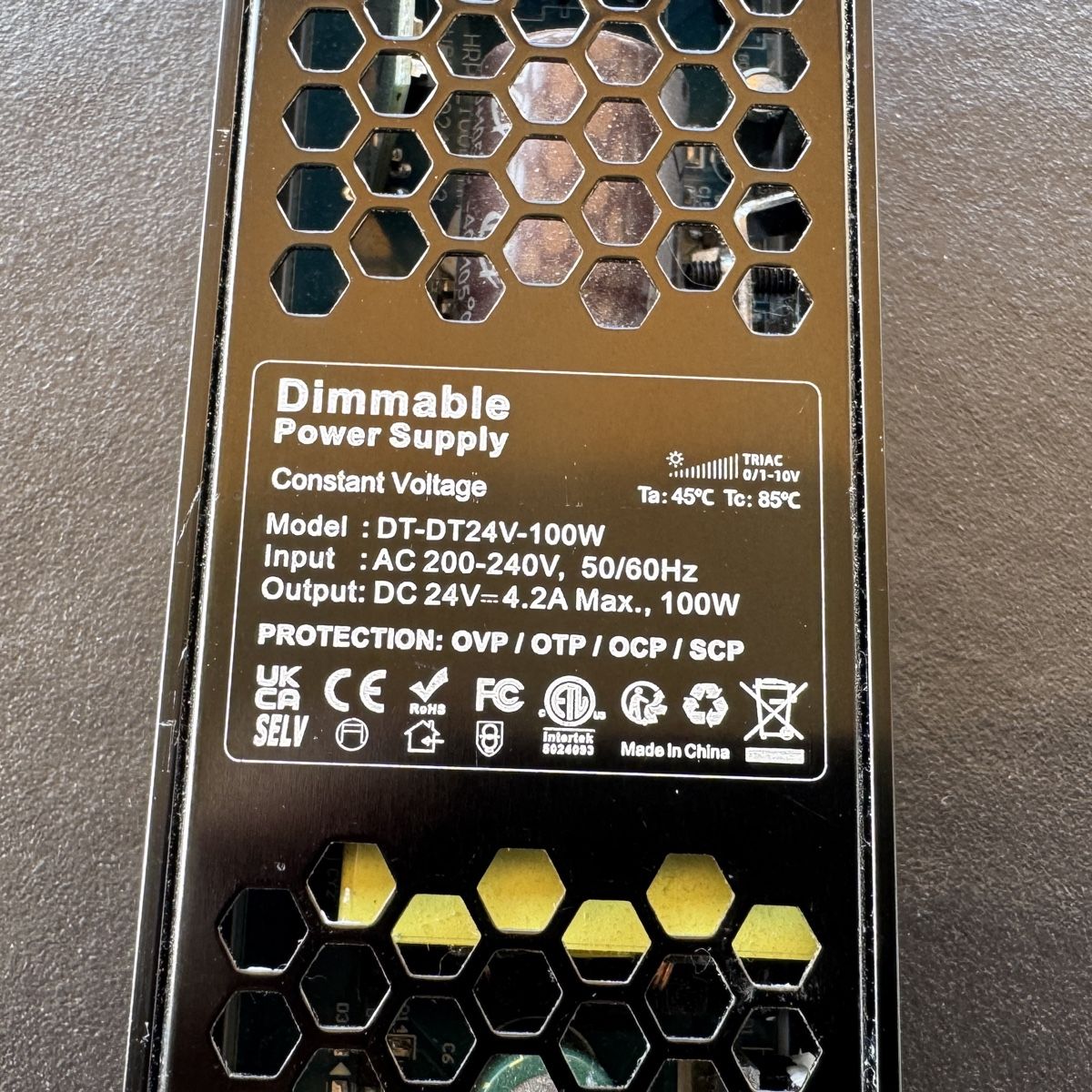 Componenti elettronici: LED Netzteil Neu 24 V / 100 W / Dimmbar – Nuovo (secondo la descrizione) da Fraubrunnen venduto da Agerry 3