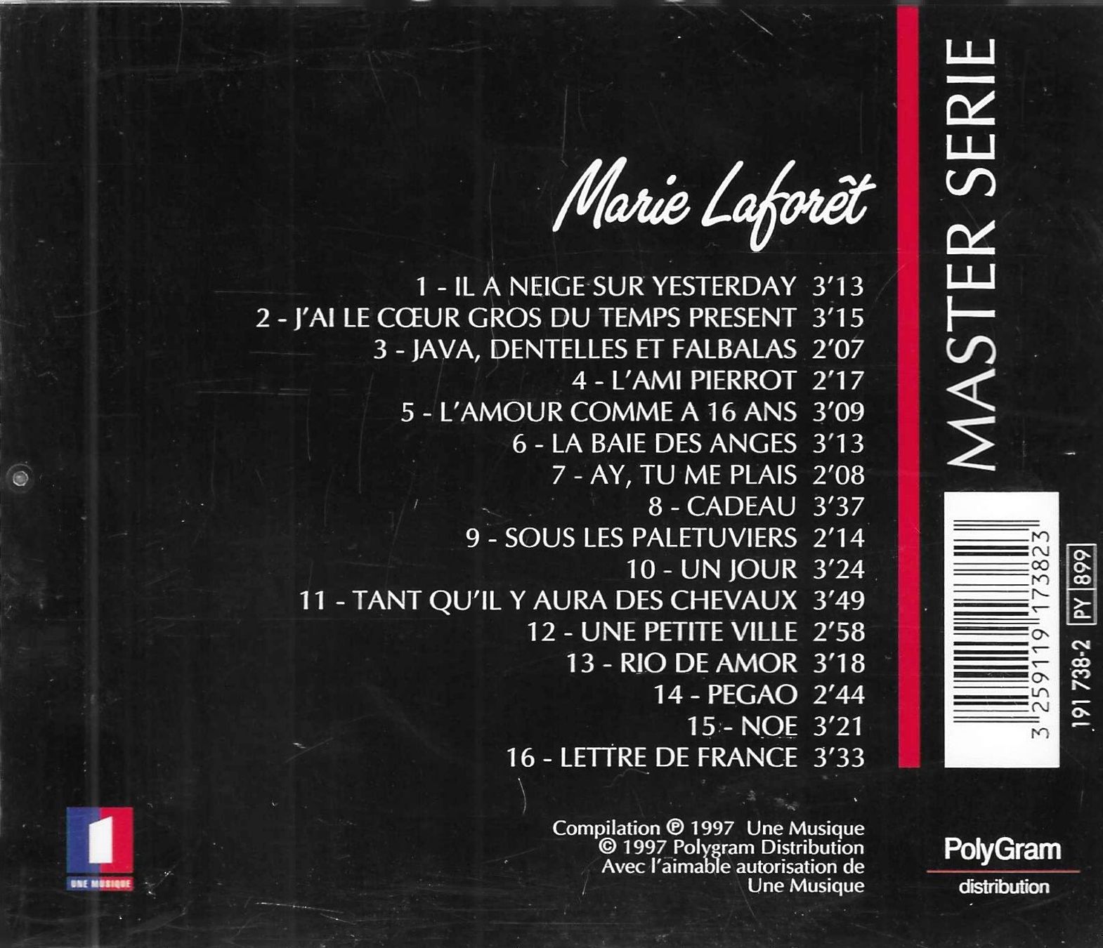 CDs: Marie Laforêt - Master Serie – Gebraucht aus Savagnier von Ne2065 1