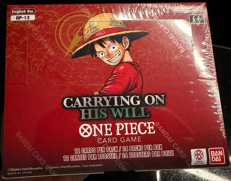 One Piece OP13 Booster Display (Neu und originalverpackt) in Arnegg für ...