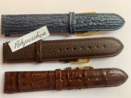 3 Stück Uhrenarmband 20mm, bracelets de montre