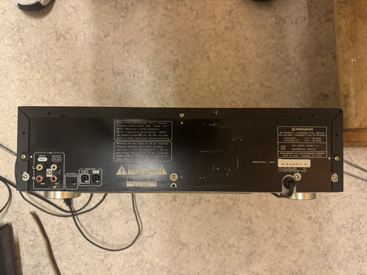 Pioneer Registratori: Pioneer cts420 – Difettoso da Vessy venduto da dadaswitzerland 2