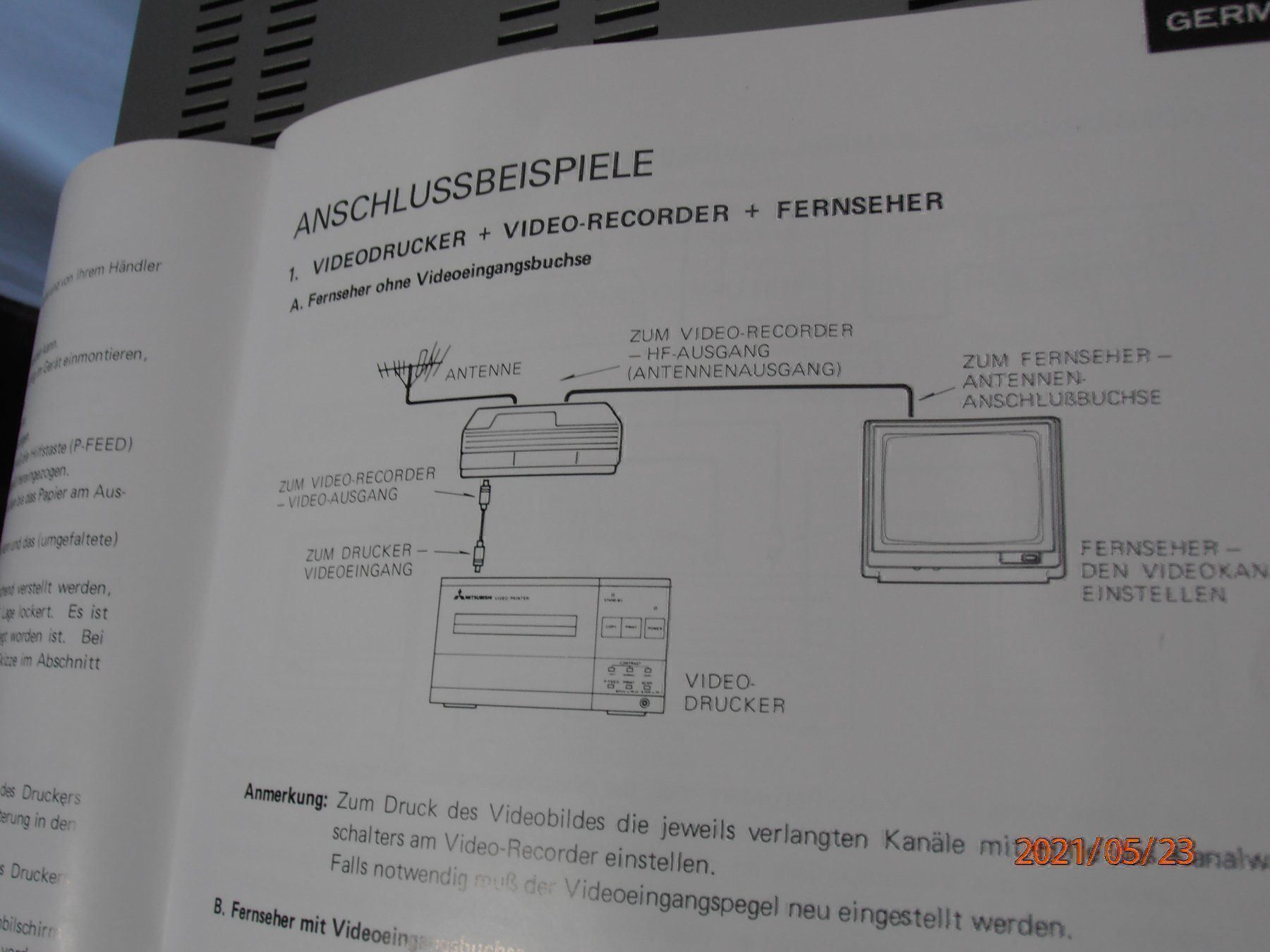 Mitsubishi Stampanti: Videoprinter mit Thermopapier Jahr: 1985 – Nuovo (secondo la descrizione) da Bischofszell venduto da Museumscafe 5