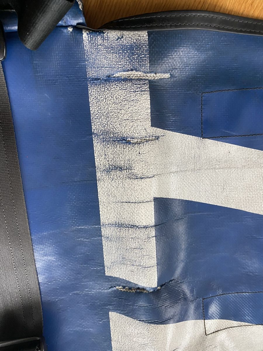 Freitag Sacs: Freitag-Tasche blau-weiss – D'occasion à Winterthur par Frida70 8