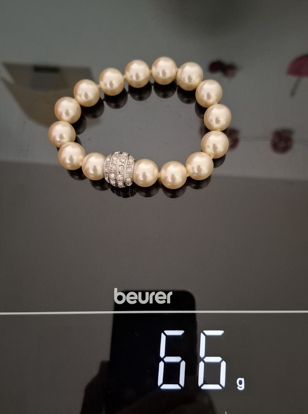 Colliers: Set - Perlenkette mit Armschmuck, Kunstperlen – D'occasion à Dietikon par Hirschkopf 8