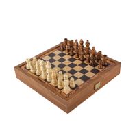 Echecs et backgammon 2 en 1 de style traditionnel ( NEUF )
