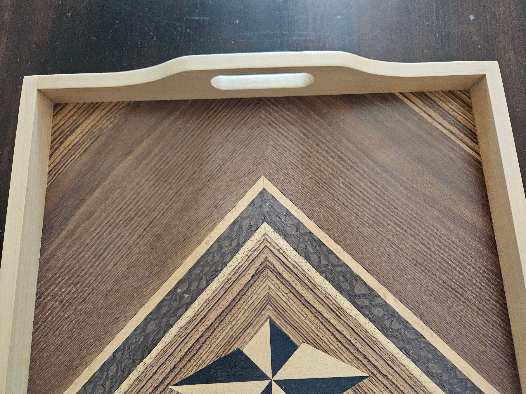 Articoli in legno: Serviertablett furniert – Usato da Zürich venduto da tschudin.barbara 2