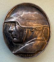 ANSTECKNADEL 1918 IN 800ER SILBER MIT STEMPEL
